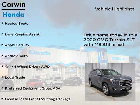 Used 2020 GMC Terrain SLT image 6