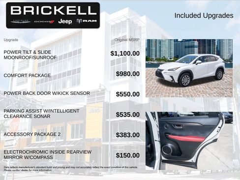 Used 2020 Lexus NX 300 FWD w/ Comfort Package image 5