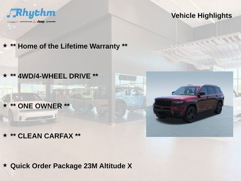 Used 2024 Jeep Grand Cherokee L Altitude AWD/4WD image 5