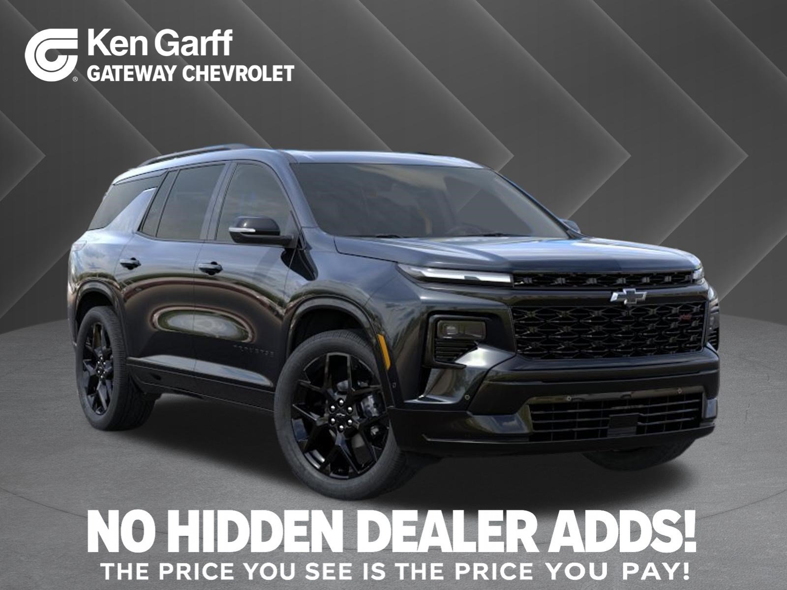 New 2026 Chevrolet Traverse RS w/ LPO, Floor Liner Package AWD/4WD image 1