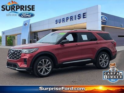 Certified 2025 Ford Explorer Platinum w/ Ultimate Package