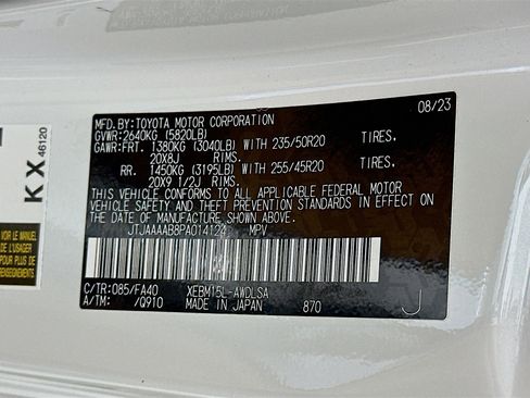 Used 2023 Lexus RZ 450e Premium w/ Accessory Package (2T) AWD/4WD image 12