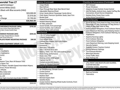 New 2026 Chevrolet Trax LT w/ Driver Confidence Package image 6
