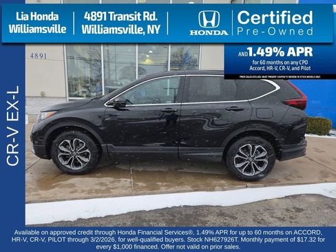 Certified 2022 Honda CR-V EX-L image 6