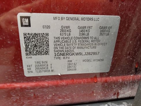 Used 2020 Chevrolet Traverse LT image 33