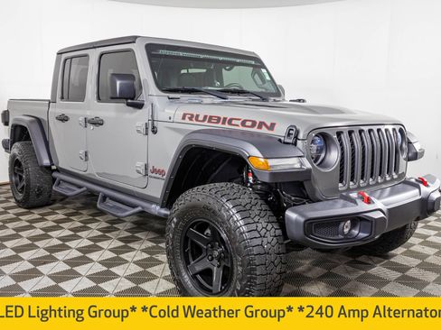 Used 2022 Jeep Gladiator Rubicon w/ LED Lighting Group AWD/4WD image 14