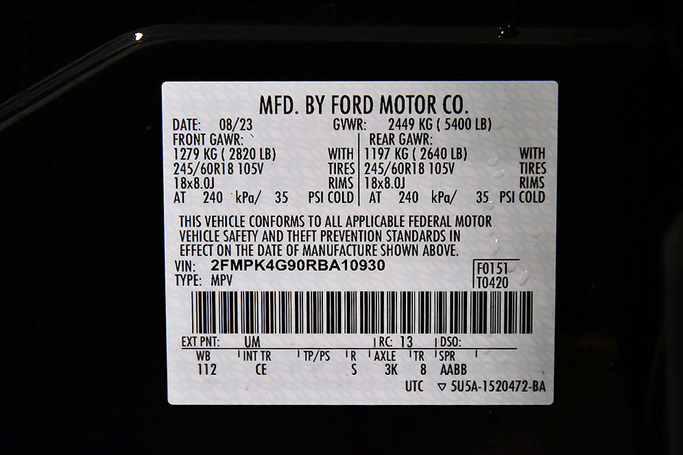Used 2024 Ford Edge SE AWD/4WD image 14