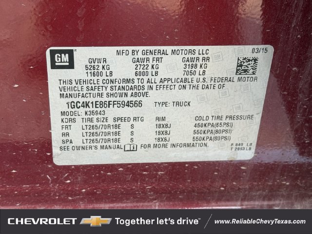 Used 2015 Chevrolet Silverado 3500 High Country w/ Duramax Plus Package AWD/4WD image 36