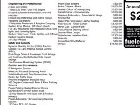 Used 2021 Aston Martin DBS Superleggera Volante image 38