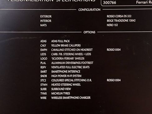 Certified 2024 Ferrari Roma RWD image 54