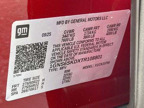 New 2026 Chevrolet Tahoe Premier image 16