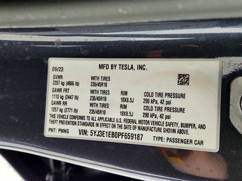Used 2023 Tesla Model 3 Long Range AWD/4WD image 45