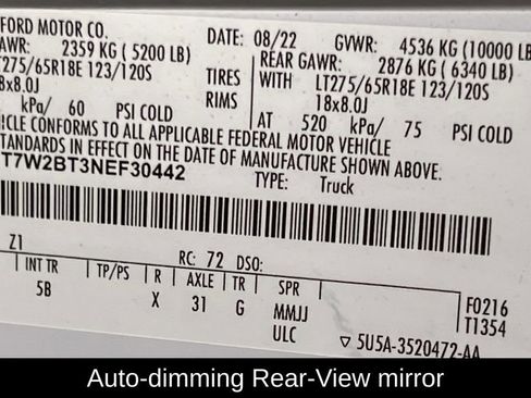 Used 2022 Ford F250 Lariat w/ Lariat Value Package image 35