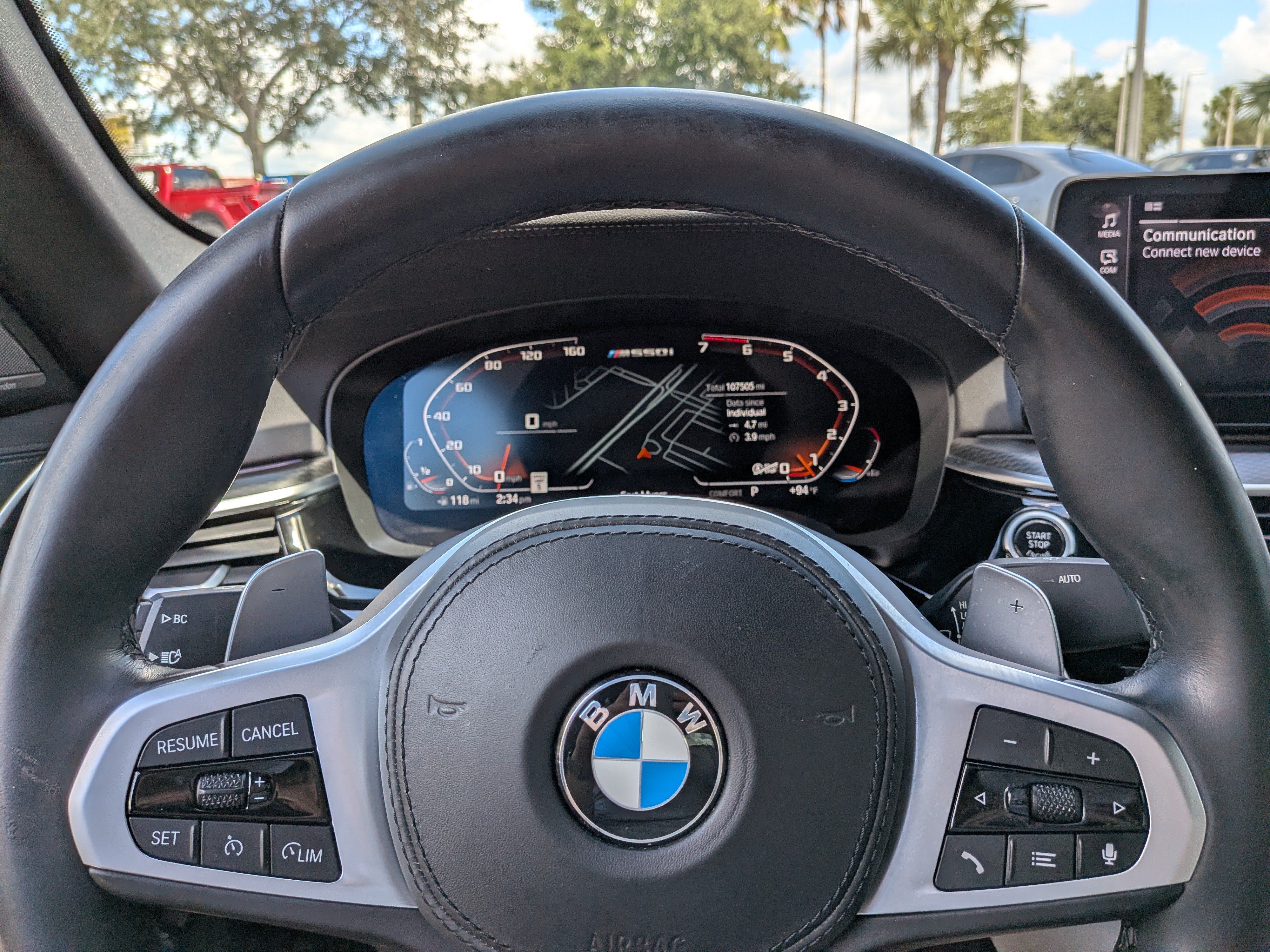 Used 2021 BMW M550i xDrive w/ Dynamic Handling Package AWD/4WD image 27