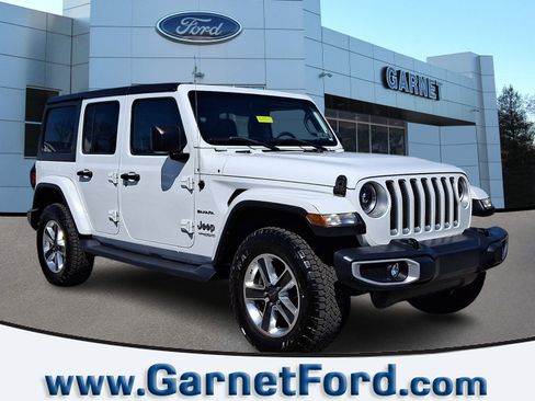 Used 2018 Jeep Wrangler Unlimited Sahara w/ Cold Weather Group image 1