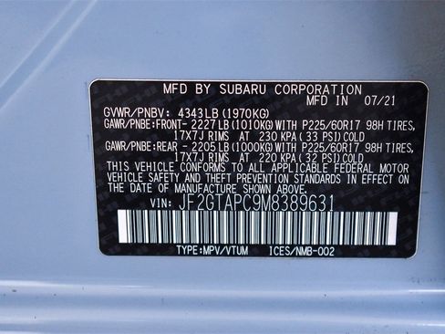 Used 2021 Subaru Crosstrek 2.0i Premium w/ Popular Package #4 image 28