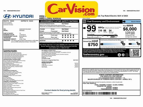 Used 2024 Hyundai Ioniq 5 SEL AWD/4WD image 2