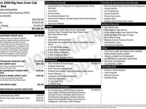 Used 2021 RAM 2500 Big Horn w/ Level 1 Equipment Group image 1