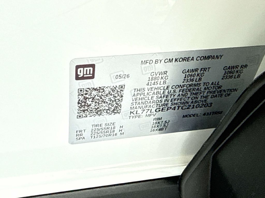 New 2026 Chevrolet Trax RS w/ Driver Confidence Package FWD image 18