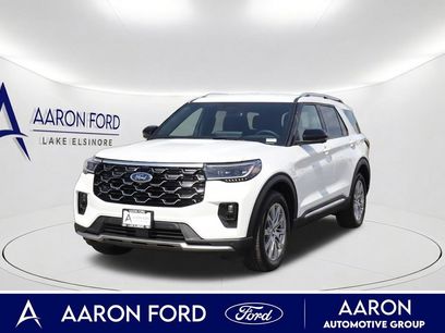 New 2026 Ford Explorer Platinum