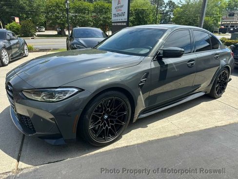 Used 2021 BMW M3 w/ Parking Assistance Package RWD image 24