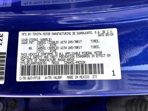 Used 2024 Toyota Tacoma SR5 image 16