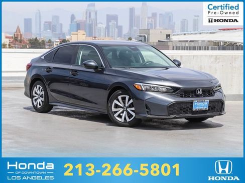 Certified 2025 Honda Civic LX image 1
