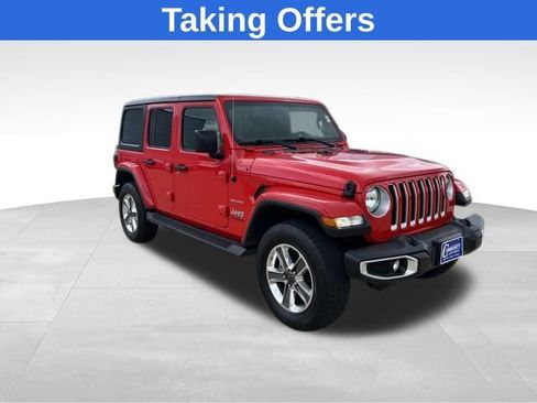 Used 2021 Jeep Wrangler Unlimited Sahara image 1