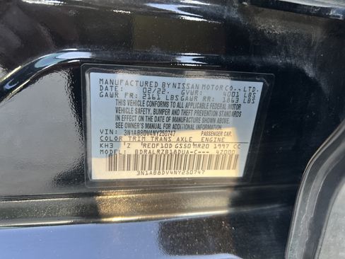 Used 2022 Nissan Sentra SR w/ Midnight Edition FWD image 28