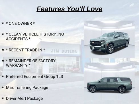 Used 2024 Chevrolet Suburban LS w/ Driver Alert Package AWD/4WD image 10