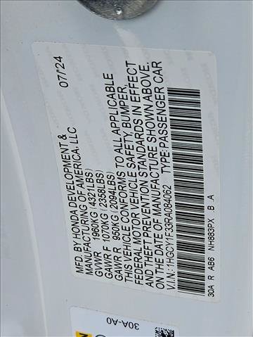 Used 2024 Honda Accord EX image 23
