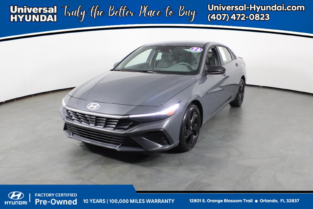 Certified 2026 Hyundai Elantra Sport FWD 360° Tour