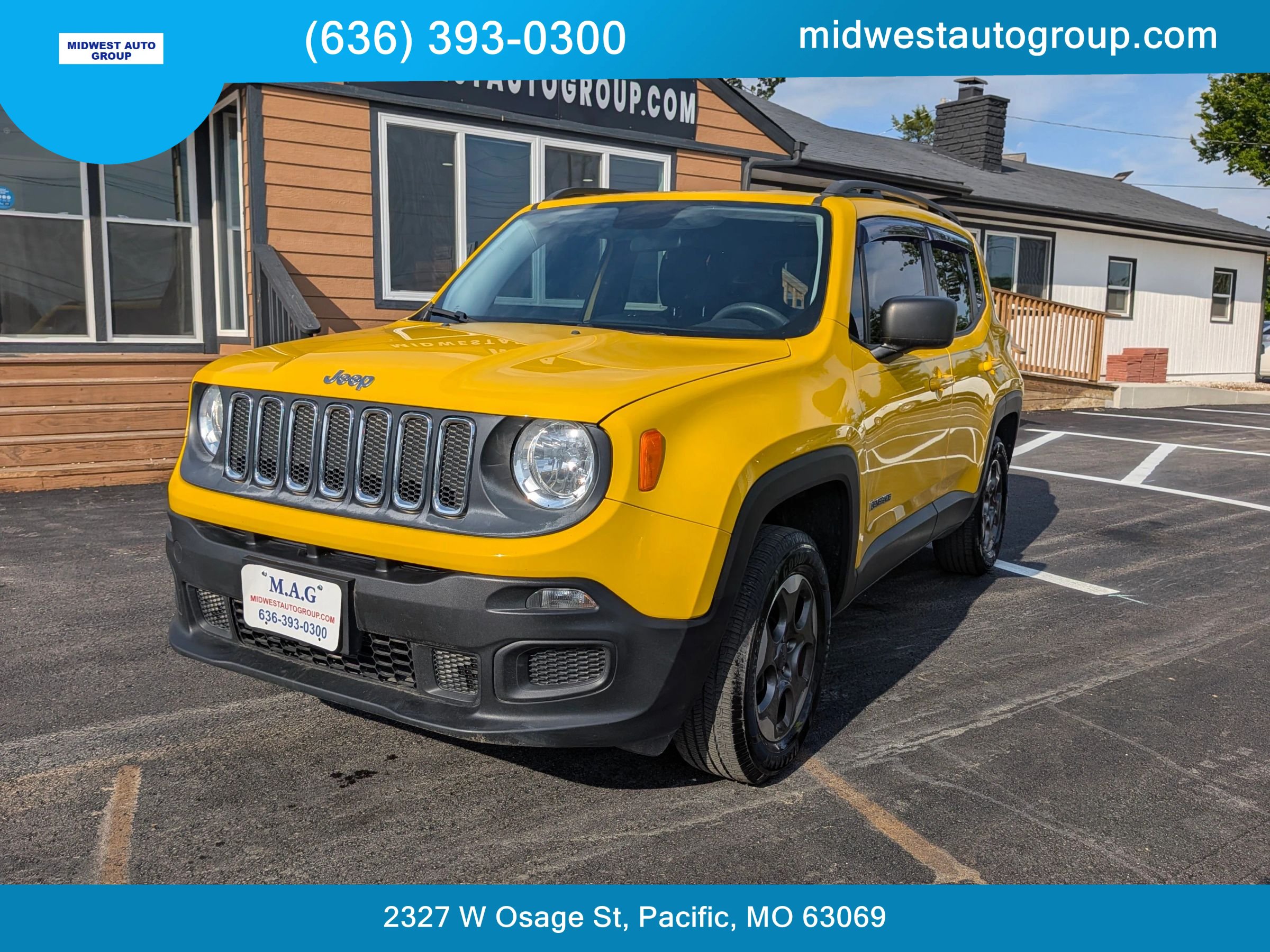 Used 2017 Jeep Renegade Sport w/ Power & Air Group AWD/4WD image 1