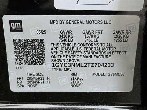 New 2026 Cadillac Vistiq Sport w/ LPO, Floor Liner Package image 35