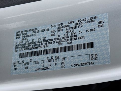 Used 2021 Ford F150 Lariat image 33