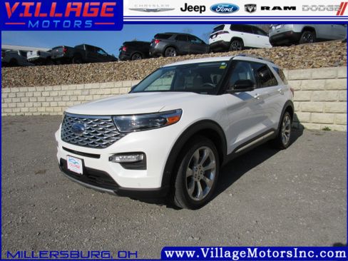 Used 2020 Ford Explorer Platinum w/ Premium Technology Package image 1