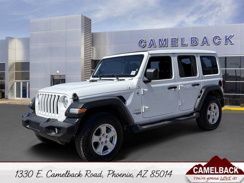 Used 2021 Jeep Wrangler Unlimited Sport w/ Sun And Sound Package AWD/4WD image 1