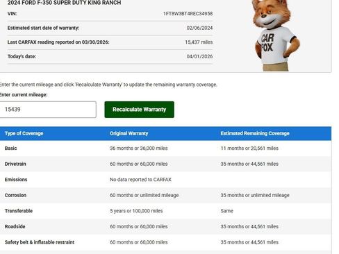 Used 2024 Ford F350 King Ranch image 34
