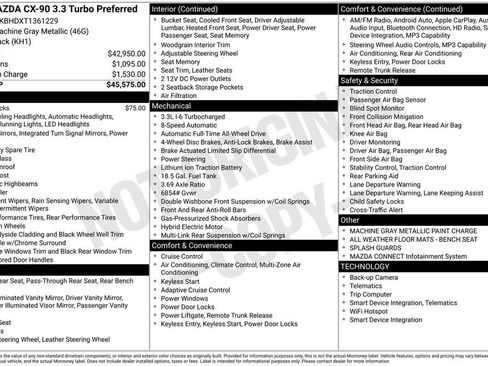 New 2026 MAZDA CX-90 3.3 Turbo w/ Preferred Package image 6