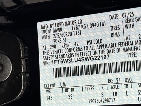 New 2025 Ford F150 Lightning Flash AWD/4WD image 32