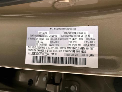 Used 2025 MAZDA CX-70 3.3 Turbo S w/ Premium Package image 19