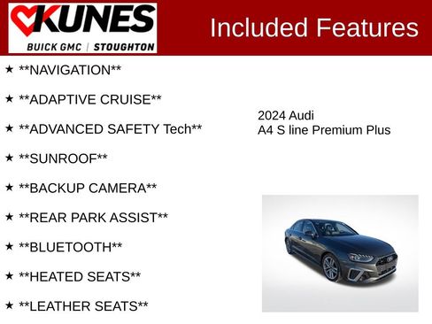 Used 2024 Audi A4 2.0T Premium Plus image 2