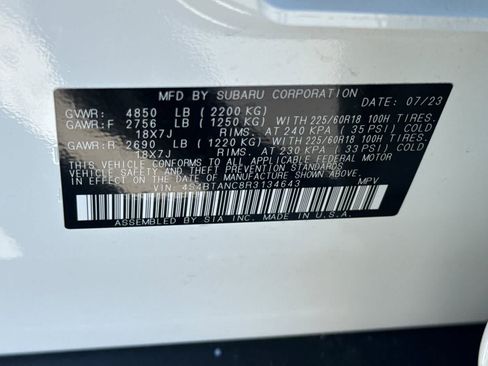 Used 2024 Subaru Outback Limited AWD/4WD image 33