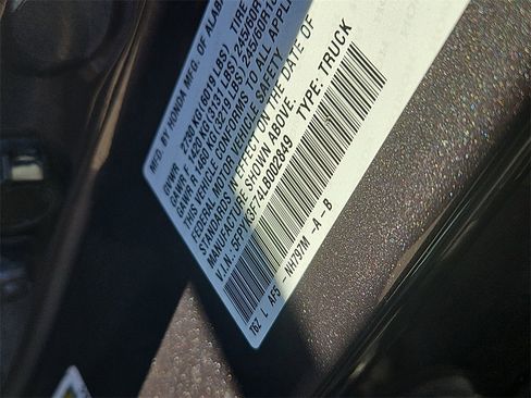 Certified 2020 Honda Ridgeline RTL-E image 6