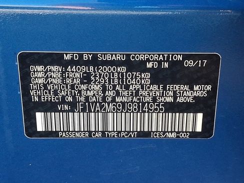 Used 2018 Subaru WRX STI image 27