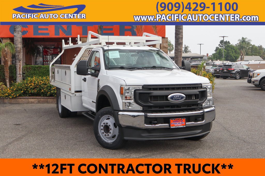 Used 2021 Ford F550 2WD Regular Cab Super Duty image 1