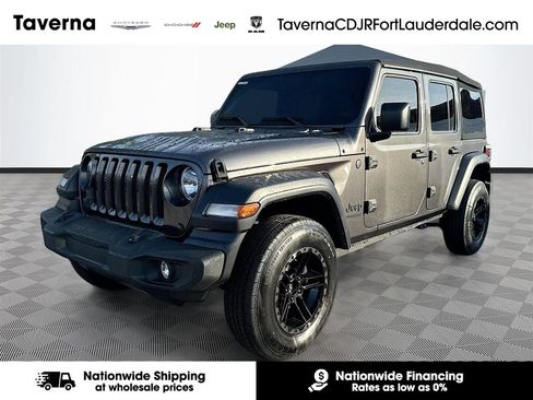Used 2022 Jeep Wrangler Unlimited Sport AWD/4WD image 1