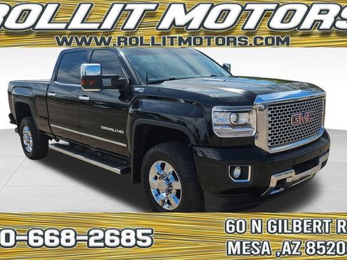 Used 2015 GMC Sierra 3500 Denali w/ Duramax Plus Package AWD/4WD image 1