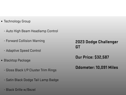 Used 2023 Dodge Challenger GT w/ Plus Package image 26