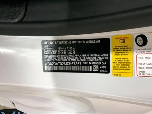 Used 2021 BMW 430i Convertible w/ M Sport Package RWD image 32